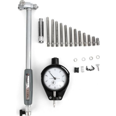 Messuhr für Bohrungen von 50 mm bis 160 mm, Genauigkeit 0,01 mm, Messwerkzeug für Innendurchmesser (1/5)