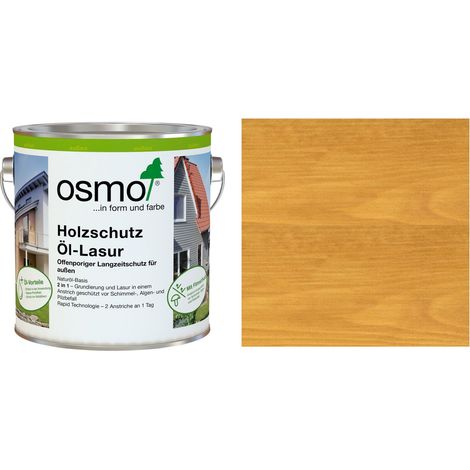 Osmo Holzschutz Öl-Lasur Eiche Hell 0,75 l - 12100264 (1/2)