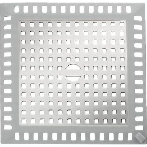 Bouchon Evier Cuisine Carré,Protection de Drain,Filtre de Couverture de Drain de Baignoire,Couvercles de Drain de Douche avec Ventouse (1/4)