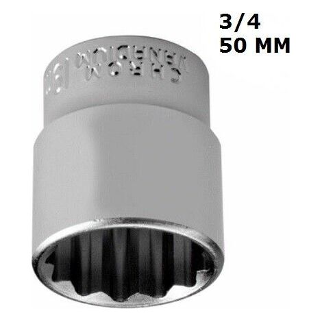 BUSSOLA BUSSOLE POLIGONALE BUSSOLOTTO CHIAVE IMPATTO 50 MM ATTACCO 3/4