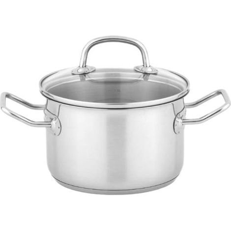 Traditioneller Topf mit Deckel 16x10 cm 1,9L Pierro Elegance lNOIS (1/5)
