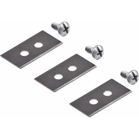 Juego 3 cuchilla robot segadora HUSQVARNA 5228516-02 - 5228517-02 - 5228518-02 livr茅 tornillo (1/2)