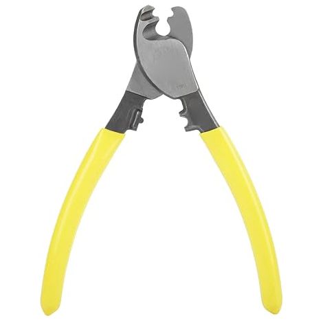 Pince Coupe-câble en Acier Coupe-fil à Mâchoire Courbe Pince Coupe-fil électrique Coupe-câble pour électriciens (1/5)