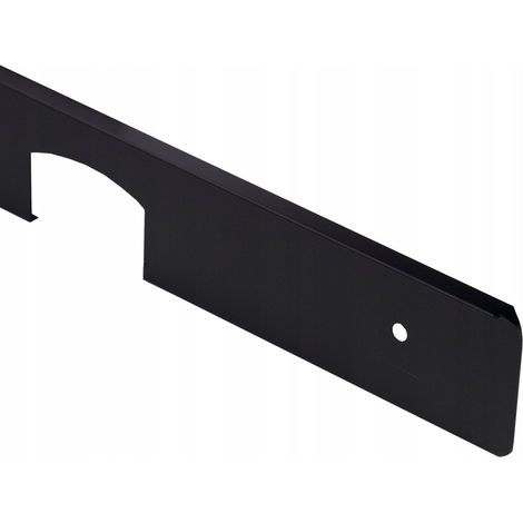 Perfil de esquina para unir encimeras, negro, Egger, 38 mm, 60 cm, mate, conector (1/5)