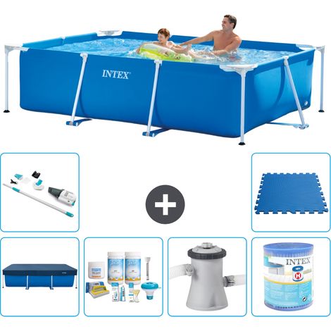 Intex Piscina con struttura Rettangolare - 260x160x65 cm - 7-pezzi  S30119 (1/5)