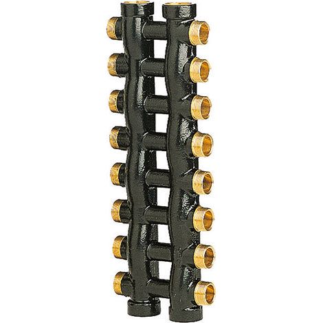 COLLETTORE COMPATTO M. 3/4 NERO - 8x8- 1/2x16 (1/2)