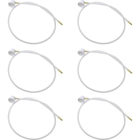 6 Pièces Buse Aerosol avec 60 cm Tuyau D'extension à 360 Degrés Rallonge pour Bombes Aérosols avec Tige Mâle pour Film de Buse de Voiture Outils de Peinture et équipement (1/5)
