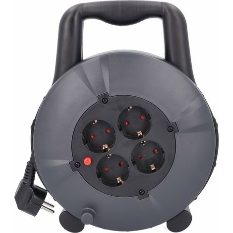Kabelbox Kabeltrommel 10m 230V H05VV-F 3G1,5 IP20
