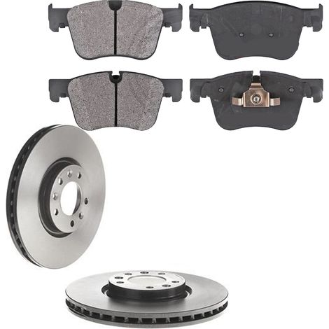 KIT FRENI ANTERIORI compatibile con CITROEN C5 AIRCROSS - DISCHI + PASTIGLIE OEM: FDB4765 / 18179 /SOSTITUZIONE DIRETTA/BASSA POLVERE/SILENZIOSO (1/5)