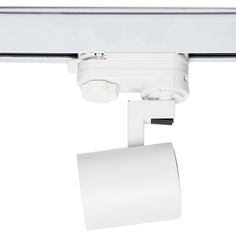 Projecteur Piste Triphasée "Lumiastra" 1xGU10 BlancSans AmpouleGreenice