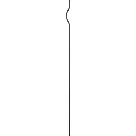 Tirador para mueble Brave 0452 - Negro mate / L 1040 C992 descentrado