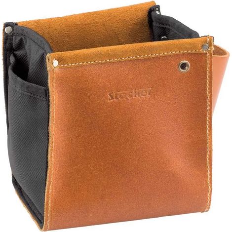 Werkzeugtasche Stocker Vollnarbenleder robust mehrere Taschen