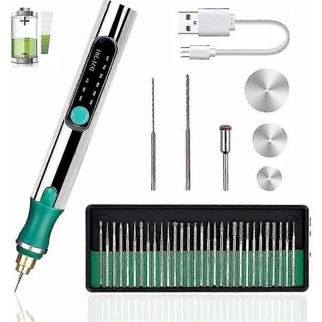 USB-wiederaufladbare Graviermaschinen, Mini-Elektrogravierer, Ätzstift (1/4)
