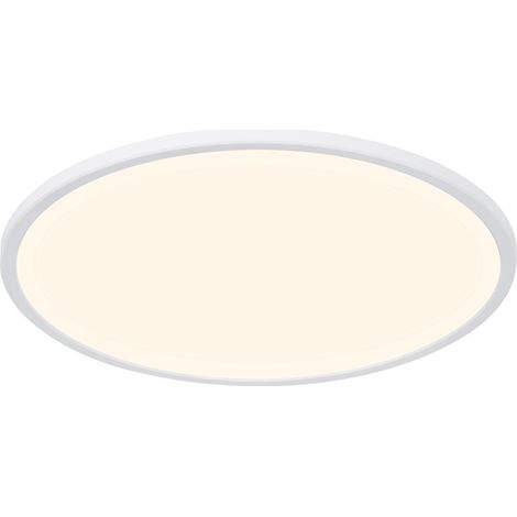 Plafonnier OJA 42 IP54 3000/4000K Switch Dim Matière plastique Blanc, H.2.3 - IP54 - LED Module /Nordlux Intérieur