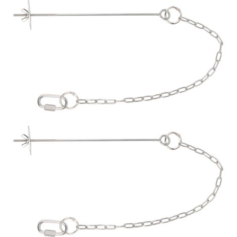 Distributeurs de jouets suspendus avec chaîne réglable en acier inoxydable (1/5)