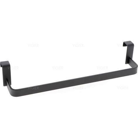 Porte serviette noir universel 088960 Visobath (1/4)