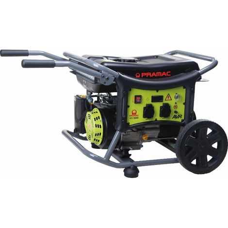 GENERADOR 2,45 KW WX3200 C/KIT RUEDAS PRAMAC (1/3)