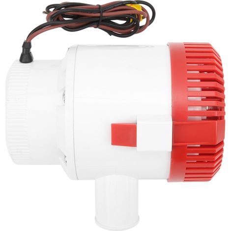 Blige 12V Wasserpumpe, 3700 GPH Fördermenge, 1-1/2" Auslass, elektrisches halboffenes Laufrad für Boote/Yachten (1/5)