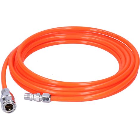 Tuyau d'air pour ventilation de compresseur, tube d'échappement avec raccord, norme japonaise 5 x 8 mm, 5 mètres (1/5)