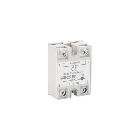 SSR-25 DD 25A 5-220VDC Halbleiterrelais für industrielle Automatisierungsprozesse (1/5)