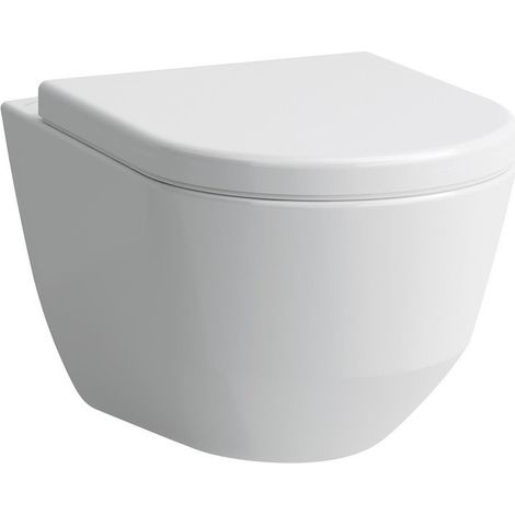 WC suspendu LAUFEN PRO, 6 litres, projection 53 cm, blanc LCC LAUFEN