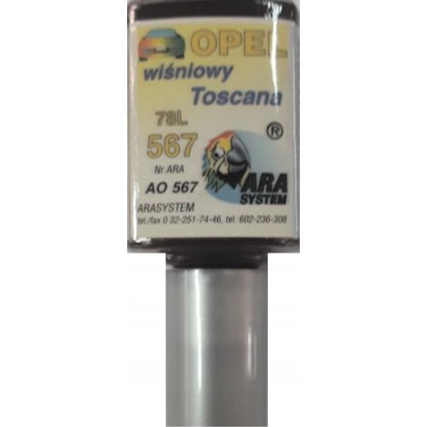 Retoque de pintura para Opel 567 78L Toscana Cherry, reparación de arañazos (ARA) (1/5)