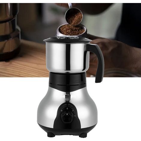 Moulin à café électrique domestique 300 W, petit moulin à sec électrique, moulin à grains portable, norme européenne 220 V (1/5)