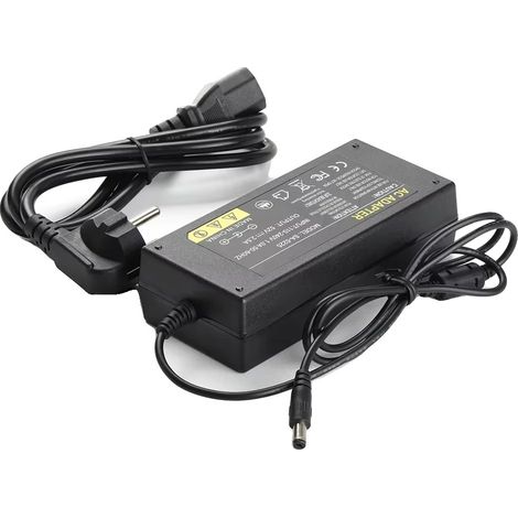 Adaptador de corriente, salida de 52 V CC, corriente de 2,5 A, enchufe europeo. (1/5)