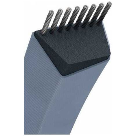 Courroie tondeuse B42 trapézoïdale  17 x 1133 mm (1/3)
