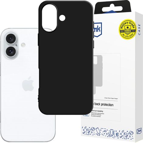 Funda mate 3mk para Apple iPhone 16 Plus