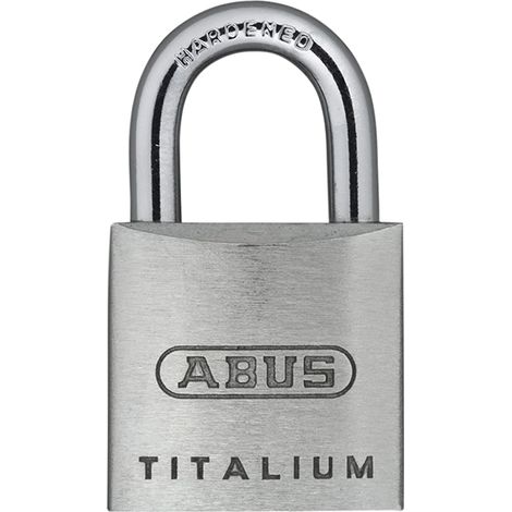 ABUS 55878 64TI/20mm TITALIUM Padlock ABU64TI20
