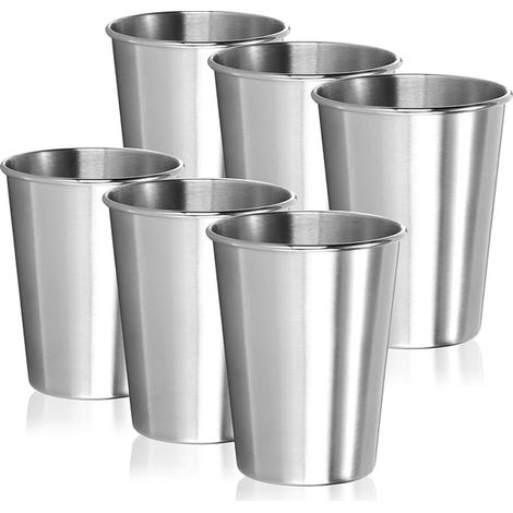 Stainless Steel Tumblers, 304 Stainless Steel, Tumblers, 250 ml (1/5)