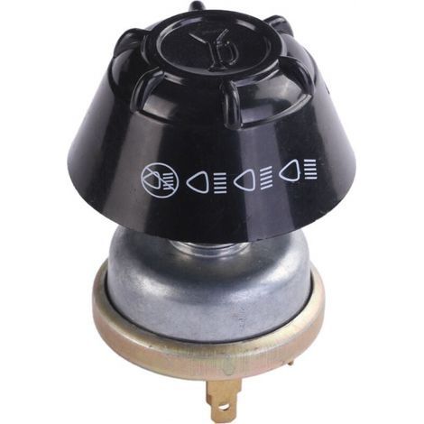 Bouton-poussoir,12V métal étanche bouton poussoir commutateur corne/lumière pour tracteur Massey Ferguson,1668816M1, 1668816M2, 1668816M91 (1/5)
