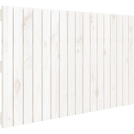 Tête de lit,Panneau décoratif murale Blanc 108x3x60 cm Bois massif de pin CFW2388298 (1/5)