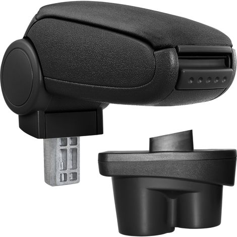 Mittelarmlehne Opel Corsa E mit Staufach Textil Schwarz pro.tec (1/5)