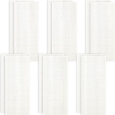 6 lots de filtres M5 (x2) pour ATLANTIC Duocosy / Duolix et SAUTER Panega