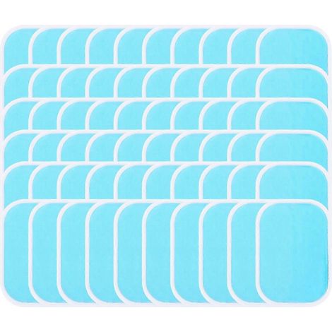 60 électrodes de rechange en gel absorbant pour l'abdomen (1/5)