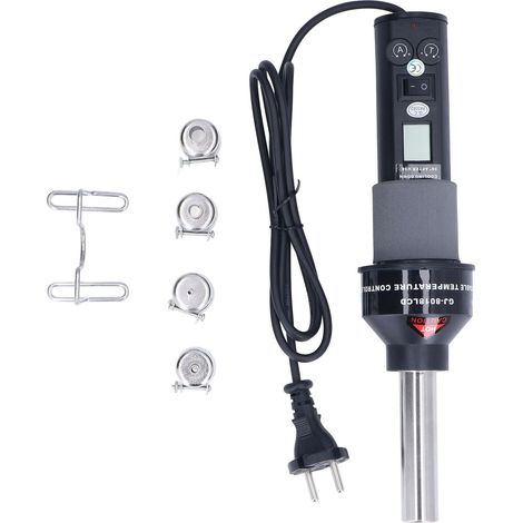 de 6 pistolets à air chaud portables avec écran LCD et
