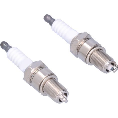 2 Pièces Bougie d'allumage Universal, Bougie D'allumage de Remplacement F6RTC pour MTD 951-10292 751-10292 Moteur de Torche 131-039 Tondeuse à Gazon (1/5)
