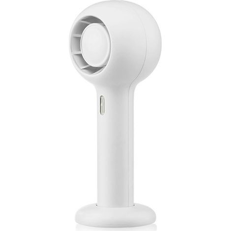 Ventilateur de bureau portable d'été avec base, 2000 mAh, idéal pour les voyages et les activités de plein air. (1/4)