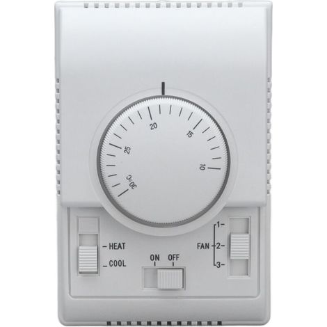 Thermostat mécanique d\\'air conditionné central à 2 voies, interrupteur de commande, Conditionneur 110‑220V (1/5)