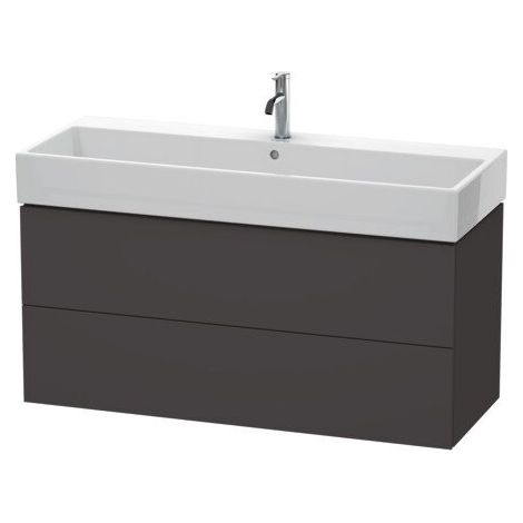 Duravit L-Cube bâti-support lavabo suspendu, 2 tiroirs,