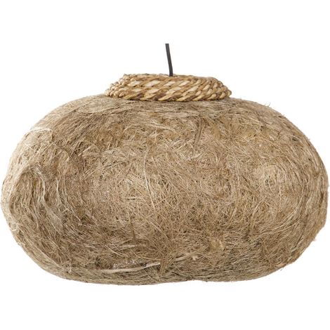Plafonnier en fibre Padang 41 x 41 x 25 cm