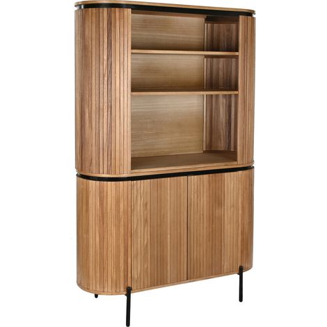 Estanteria Paulownia Metal 110X39X170 Natural (1/5)