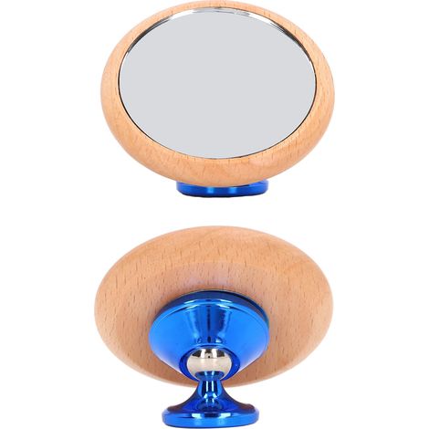 Miroir réfléchissant à café, rotation multidirectionnelle, aimant réglable, miroir d'observation pour la cuisine, bleu (1/5)
