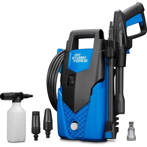 Draper 98674 Draper Storm Force Pressure Washer, 1400W, 105bar (1/5)