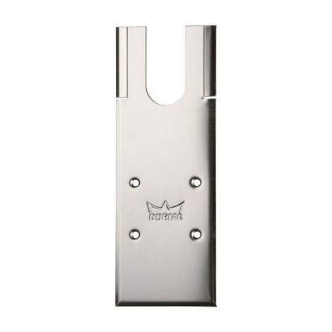 Plaque inox pour BTS75V grand modèle - DORMA - 46700062 (1/2)