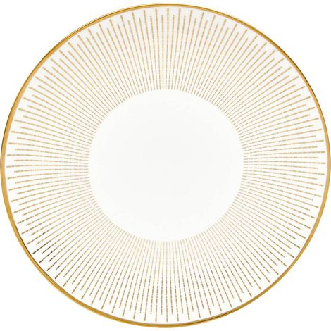 Runder Lunis-Dessertteller, Durchmesser 19,5 cm, vergoldet - Atmosphera créateur d'intérieur (1/2)