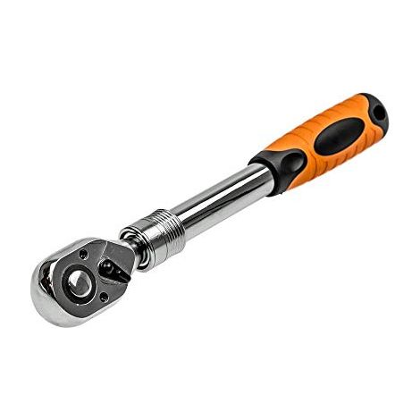 Llave de carraca Aster telescopic ratchet 72 dientes mango extensible (1/3)