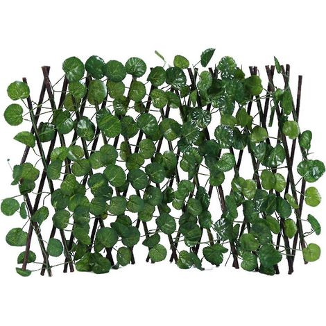 Clôture extensible et rétractable, clôture artificielle pour plantes de jardin avec protection UV (1/3)